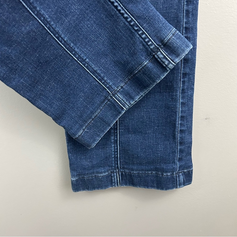White House Black Market High Rise Wide Leg Cargo Jeans Size 2 - Picture 6 of 14